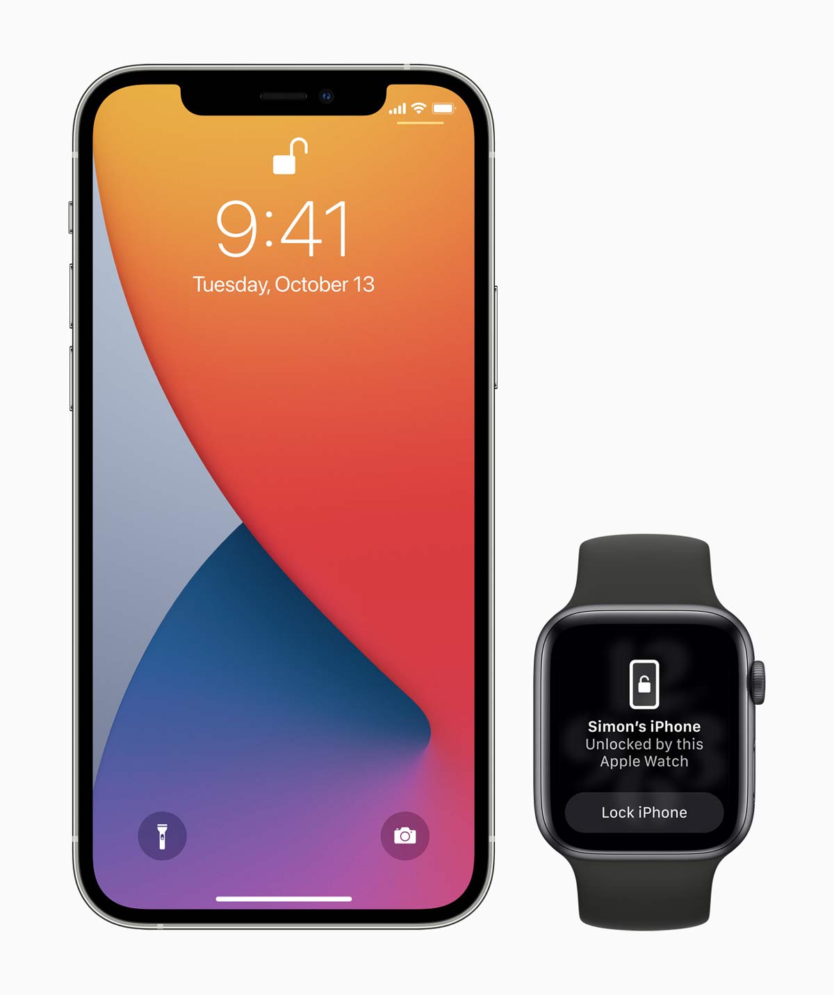 Apple iOS update iphone 12 pro watch series 6 unlocking screen