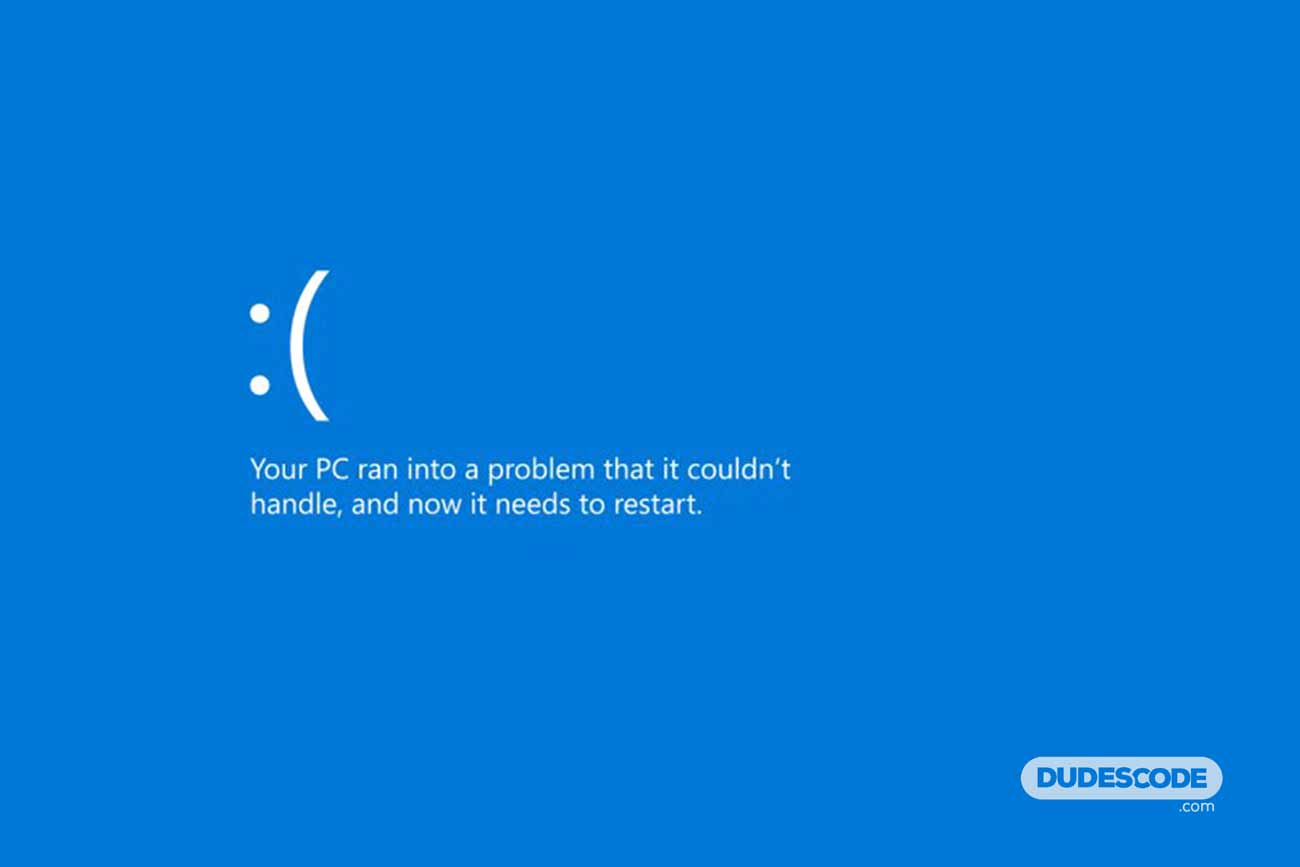 Windows Blue Screen Error